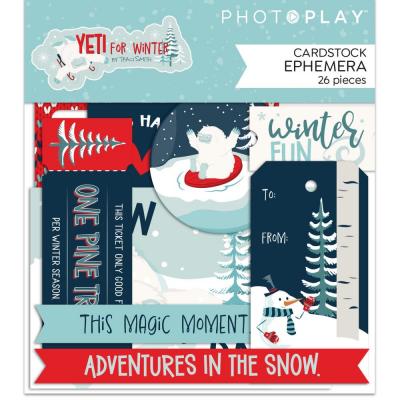 PhotoPlay Yeti For Winter - Ephemera